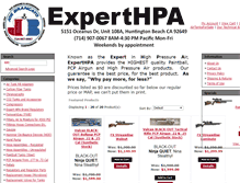 Tablet Screenshot of experthpa.com